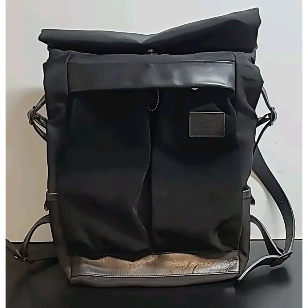 Atelier‎ de L'Armee Blackpack Black Canvas/Leather/Suede